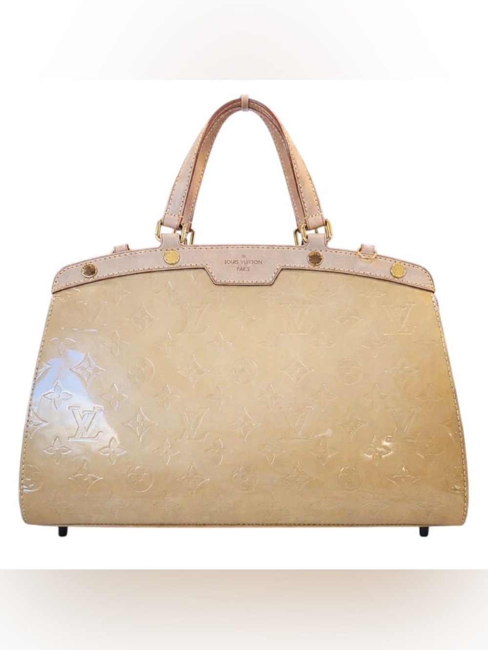 Pristine Louis Vuitton Vernis Brea MM w/ Monogram Embossing Includes Crossbody - Picture 1 of 16